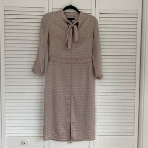 Banana republic blush pink dress.